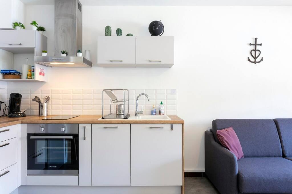 Chez Audrey - Agreable Appartement Duplex Climatise Et Convivial 勒格罗-迪鲁瓦 外观 照片