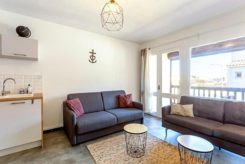 Chez Audrey - Agreable Appartement Duplex Climatise Et Convivial 勒格罗-迪鲁瓦 外观 照片